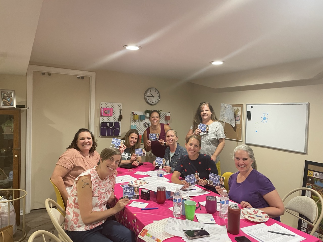 Volunteer group for Macey