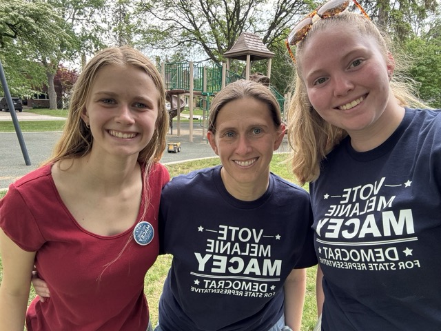 Melanie Canvassing